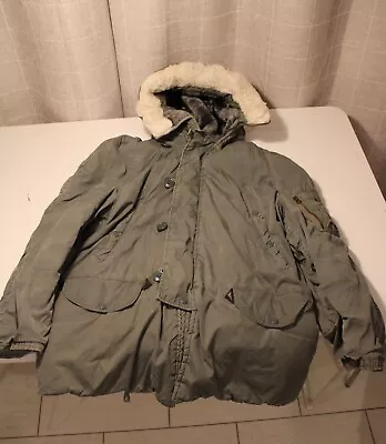 Buy Genuine USAF N3B Parka Jacket, Extreme Cold Weather, Medium • 55£