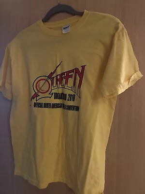 Buy Queen Flash Breakthru 2010 Flash Fanclub Convention T Shirt Mediium • 10.95£