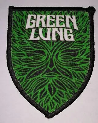 Buy Doom Metal Inspired Green Lung 10cm Shield Shape Patch New Stoner Sludge Heavy • 7.30£