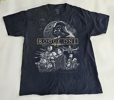 Buy Star Wars Shirt Mens Black Short Sleeve Rogue One Jerry Leigh T-Shirt Large  • 6.99£