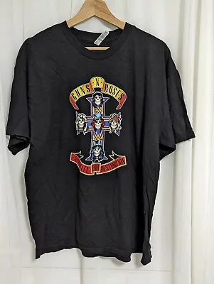 Buy Guns N Roses T-Shirt Appetite For Destruction XL Black Official • 12.99£