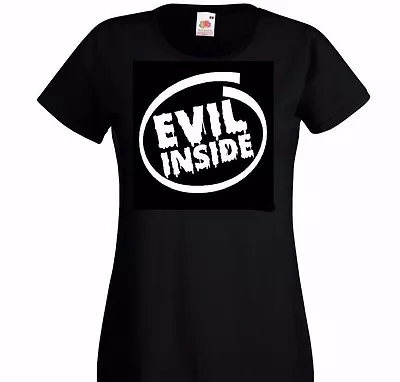 Buy Evil Inside T Shirt Lady-Fit • 15.25£