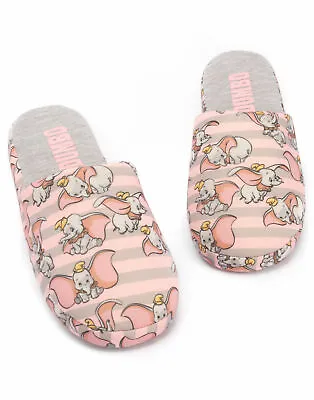 Buy Disney Dumbo Women's Slippers All Over Print Ladies House Shoes • 16.95£