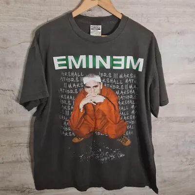 Buy Eminem Criminal 2000 Rap Tee Single Stitch T-Shirt Reprint XL • 44.95£