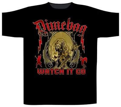 Buy Pantera - Dimebag Darrel: Watch It Go Band T-Shirt Official Merch • 15.46£