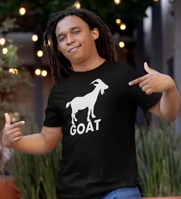 Buy GOAT - Greatest Of All Time T-Shirt (Sport The Best No.1 Ultimate Funny Silly) • 14.99£