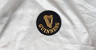 Buy Guinness Badge Iron-On Embroidered Clothing Patch • 12.99£