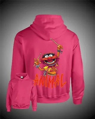 Buy Adults And Kids Fun Design Animal Muppets' Hoodie Sizes Xs To Xxl • 20.50£
