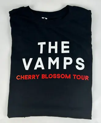 Buy THE VAMPS - CHERRY BLOSSON TOUR - Tour Shirt - SMALL • 14.84£