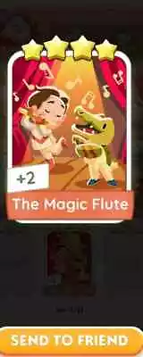 Buy Monopoly Go Card/sticker - THE MAGIC FLUTE Rare Card - Fast Delivery • 1.95£