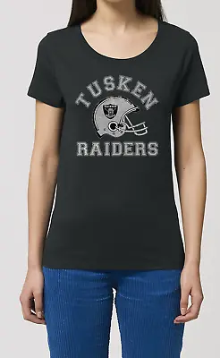 Buy Tusken Raiders Football Ladies ORGANIC T-shirt Women Inspired By Star Wars Retro • 9.49£