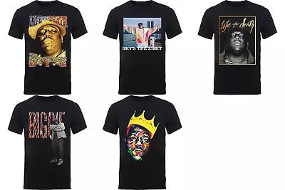 Buy Notorious BIG Biggie Smalls Mens Black T-Shirts Tupac Rap Hip Hop 90s Official • 10.95£