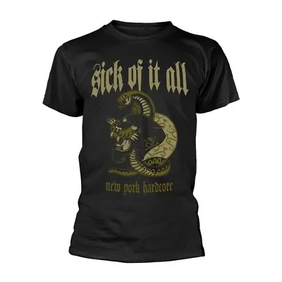 Buy Sick Of It All - Panther (Black) (NEW MENS T-SHIRT) • 17.20£