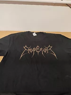 Buy Emperor Black T Shirt Size XL Norwegian Black Metal T Shirt  • 6.66£
