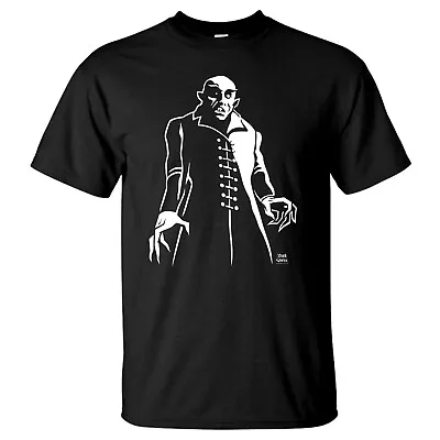 Buy Nosferatu T-Shirt - Classic Horror Movie Vampire - 100% Preshrunk Cotton T-Shirt • 24.06£