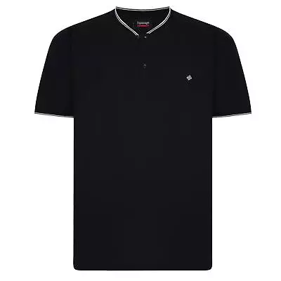 Buy Espionage Men's Big Size Grand Dad Style Pique Tee Shirt Size 2XL-8XL, 3 Colours • 25.64£