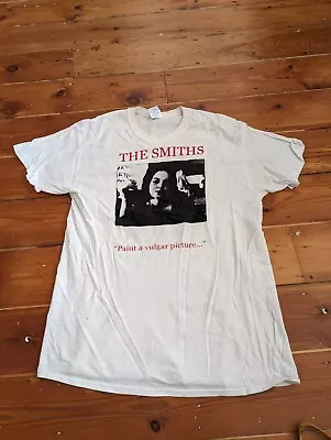 Buy Vintage The Smiths Paint A Vulgar Picture Shirt Size L 00s Morrissey • 0.99£