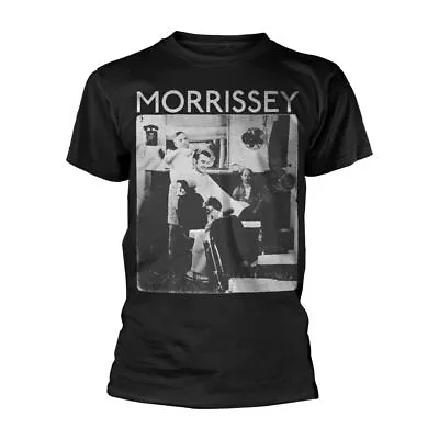 Buy Officially Licensed Morrissey Barber Shop Mens Black T Shirt Morrissey Tee • 14.50£