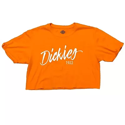 Buy Dickies 1922 Range Hanston T-Shirt Workwear Graphic Orange Skateboarding Size M • 12.99£