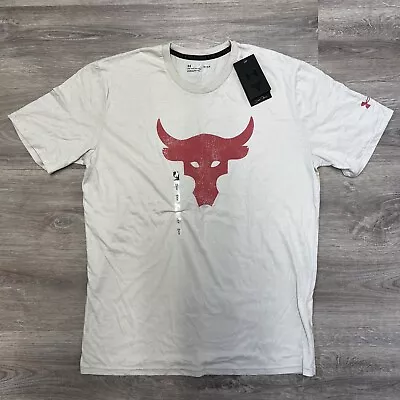 Buy Under Armour Project Rock T Shirt Size L • 25£