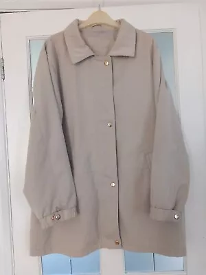 Buy  Park Ave Ladys Jacket/coat Popper Fastening Jacket. Size 16  • 8£
