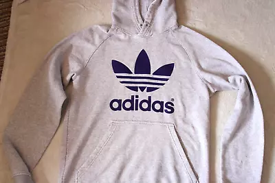 Buy Adidas Originals Trefoil Fleece Hoodie Track Jacket  Size Medium M Mens V58 • 6.99£