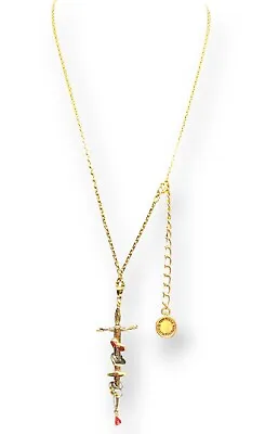 Buy Tom Binns Disney Couture Gold Tone One Size Necklace Alice In Wonderland Sword • 39.93£