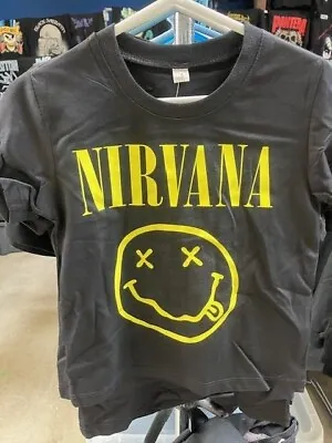 Buy NIRVANA - SMILEY FACE (Kids T Shirts) • 10.65£