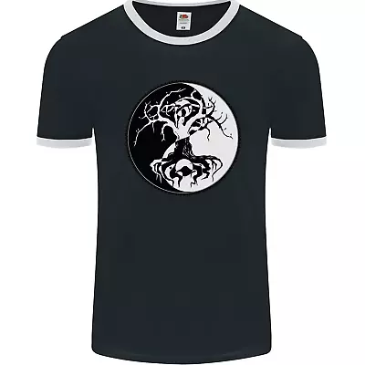 Buy Yggdrasil Tree Mens Ringer T-Shirt FotL • 8.99£