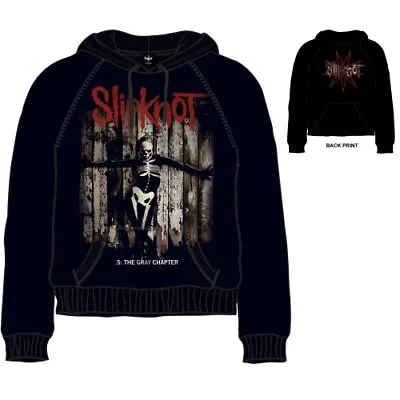 Buy Slipknot Official Unisex Pullover Hoodie: .5 The Gray Chapter  - Black Cotton • 30.49£