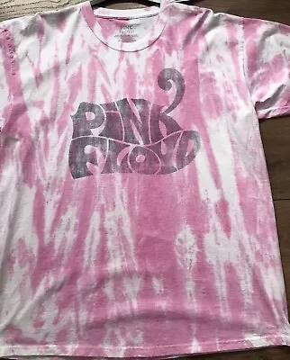Buy Pink Floyd Band T Shirt Tie Dye Ladies Size M   NEW • 8.99£