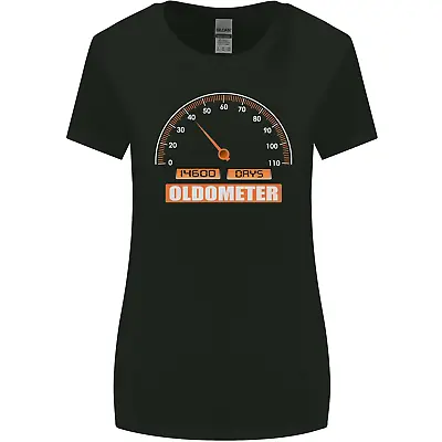 Buy 40th Birthday 40 Year Old Ageometer Funny Womens Wider Cut T-Shirt • 9.99£