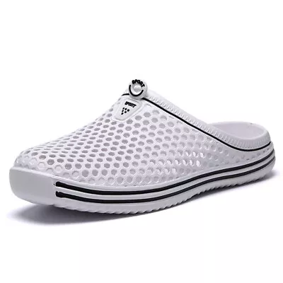 Buy Women Beach Slipper Summer Slippers Men Pool Soft Hollow Out Casual Shoes • 9.98£