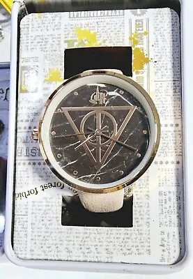 Buy Harry Potter Deathly Hallows  Watch With Bonus Keyring WB Rose Gold Tone • 15.80£