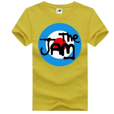 Buy Womens Girls The Jam Printed T Shirt Crew Neck Short Sleeve Novelty Top • 10.99£