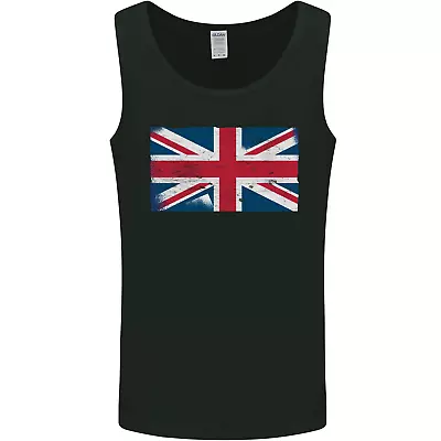 Buy Distressed Union Jack Flag Great Britain Mens Vest Tank Top • 10.99£