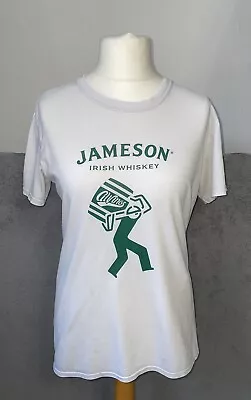 Buy Jameson Irish Whiskey T-Shirt, UK Size Medium, White, Unisex • 11.99£