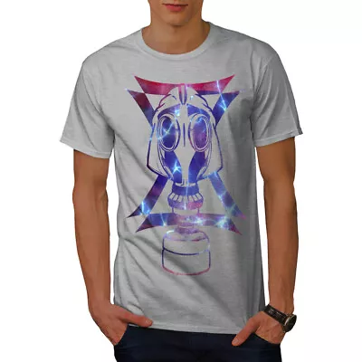 Buy Wellcoda Mask On Abstract Mens T-shirt, Disguise Graphic Design Printed Tee • 15.99£