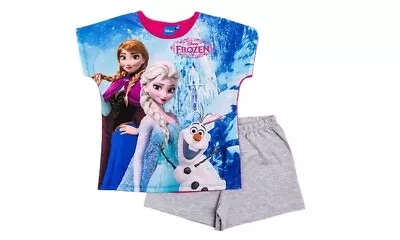 Buy Girls Frozen Pyjamas Short • 4.99£