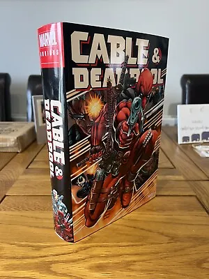 Buy Marvel Deadpool And Cable Omnibus. Custom Black Spine Dust Jacket • 90£
