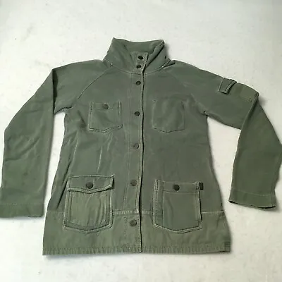 Buy Vans Jacket Drill Chore Mac Button Up Fleece Lined Large  Olive • 17.43£