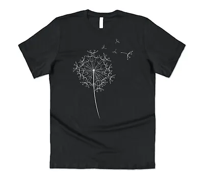 Buy Dandelion T-shirt Tee Boho Bohemian Cute Summer Shirt Line Art Illustration • 11.99£