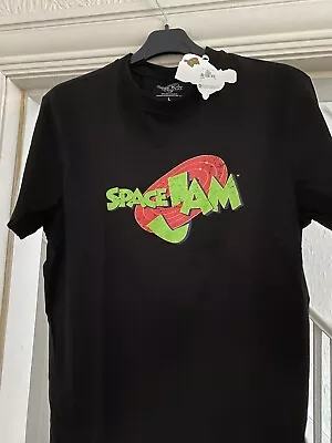 Buy Space Jam   Black  Large Tee  Shirt • 9£