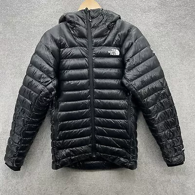 Buy North Face Puffer Jacket Mens Small Black 800 Pro Summit Series Down Hooded • 63.99£