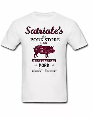 Buy The Sopranos T-Shirt Satriales Pork Store New Jersey Gangster Mobster TV UK • 5.99£
