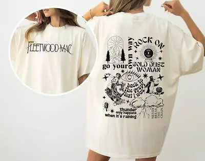 Buy Vintage Fleetwood Mac Tour Merchandise Shirt, Music Memorabilia Shirt • 27£