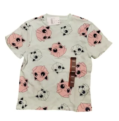Buy NWT Kids Unisex Boys Girls Pokémon Jigglypuff T Shirt Size XS (4/5) • 7.87£