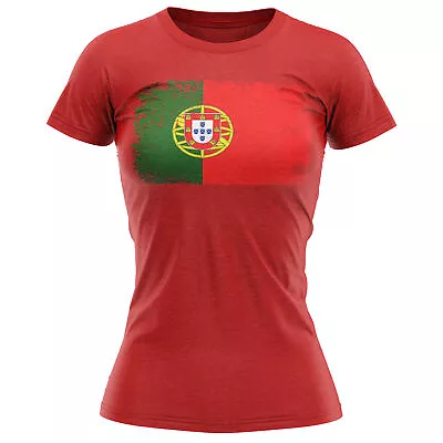 Buy Portugal Grunge Flag T Shirt Football Sports Event Soccer Fans Gifts Her Supp... • 14.99£