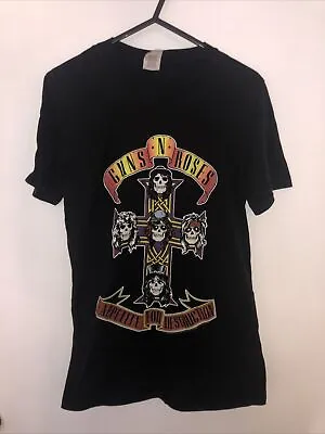 Buy Guns N’ Roses Appetite For Destruction T-shirt Small Rock Band • 19.99£