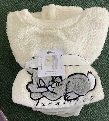 Buy Disney Bambi Thumper Rabbit Ladies Cosy Fleece Pyjamas Women's PJ's Large 14-16 • 27.50£